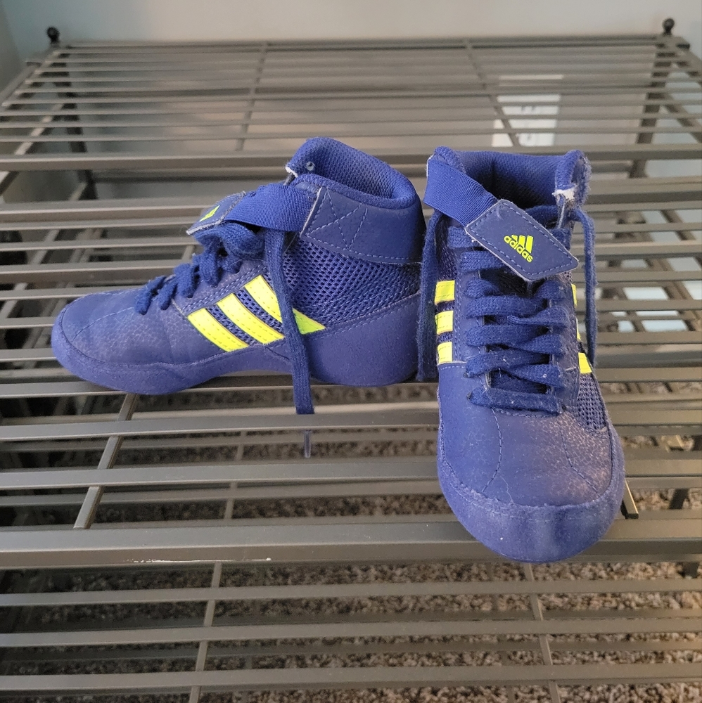 Adidas Youth Wrestling Shoes Size 10k